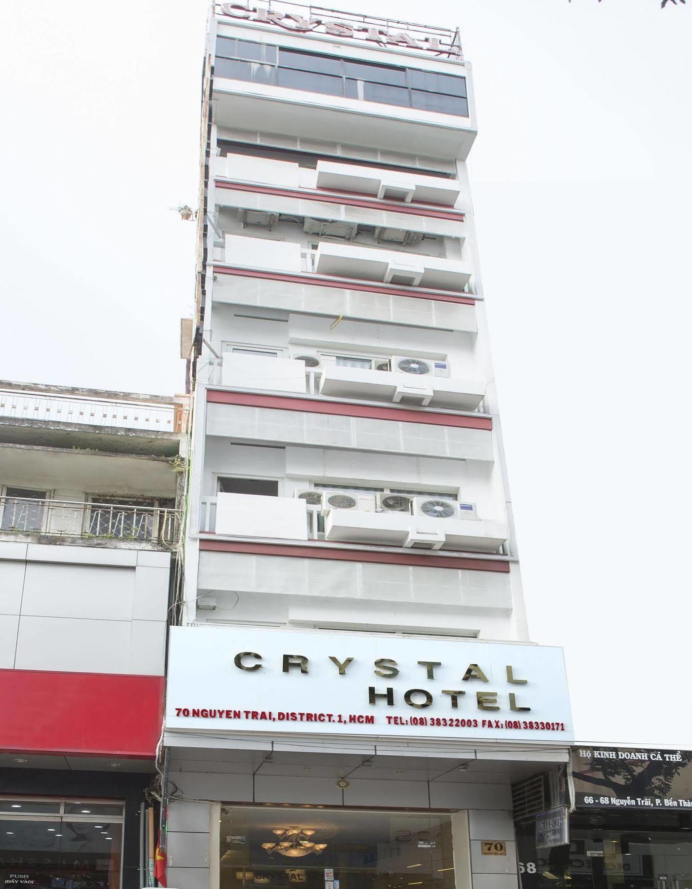 Saigon Crystal Hotel Ho Či Minovo Město Exteriér fotografie
