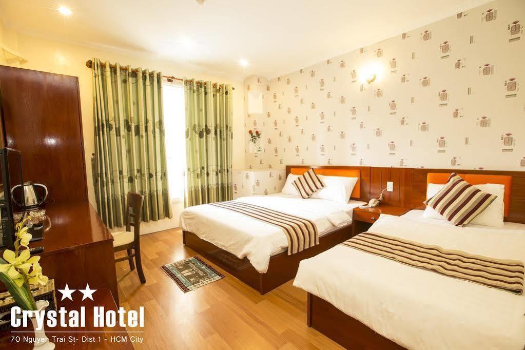 Saigon Crystal Hotel Ho Či Minovo Město Exteriér fotografie