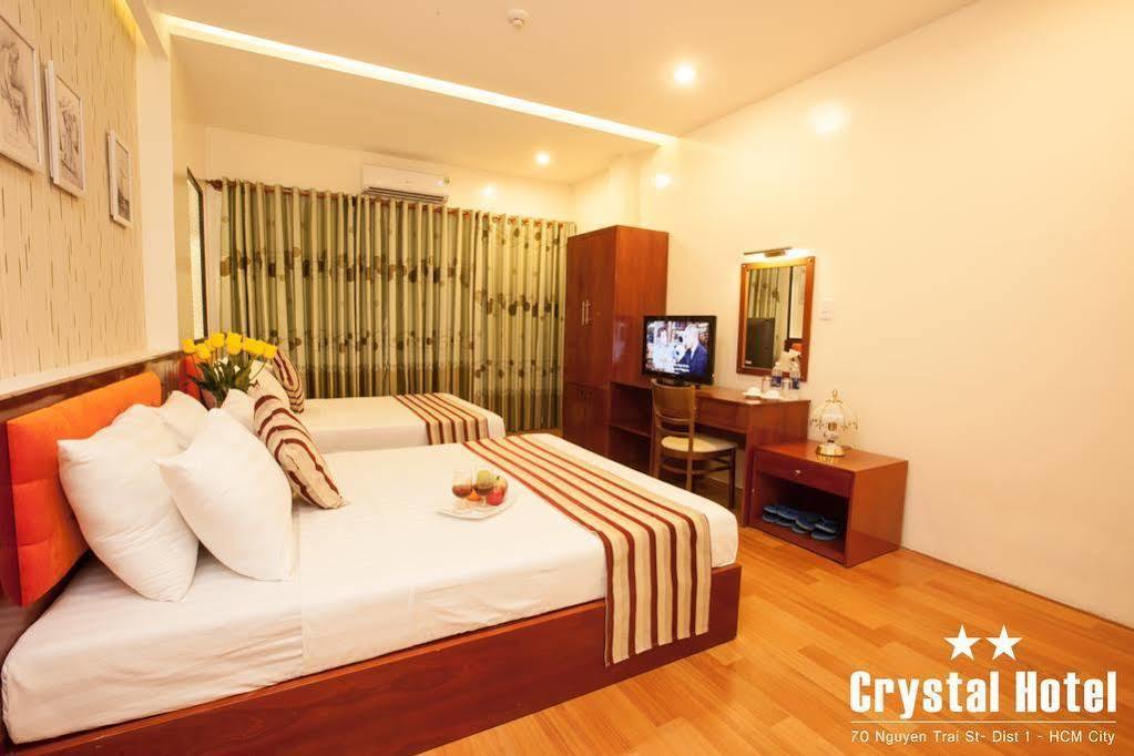 Saigon Crystal Hotel Ho Či Minovo Město Exteriér fotografie