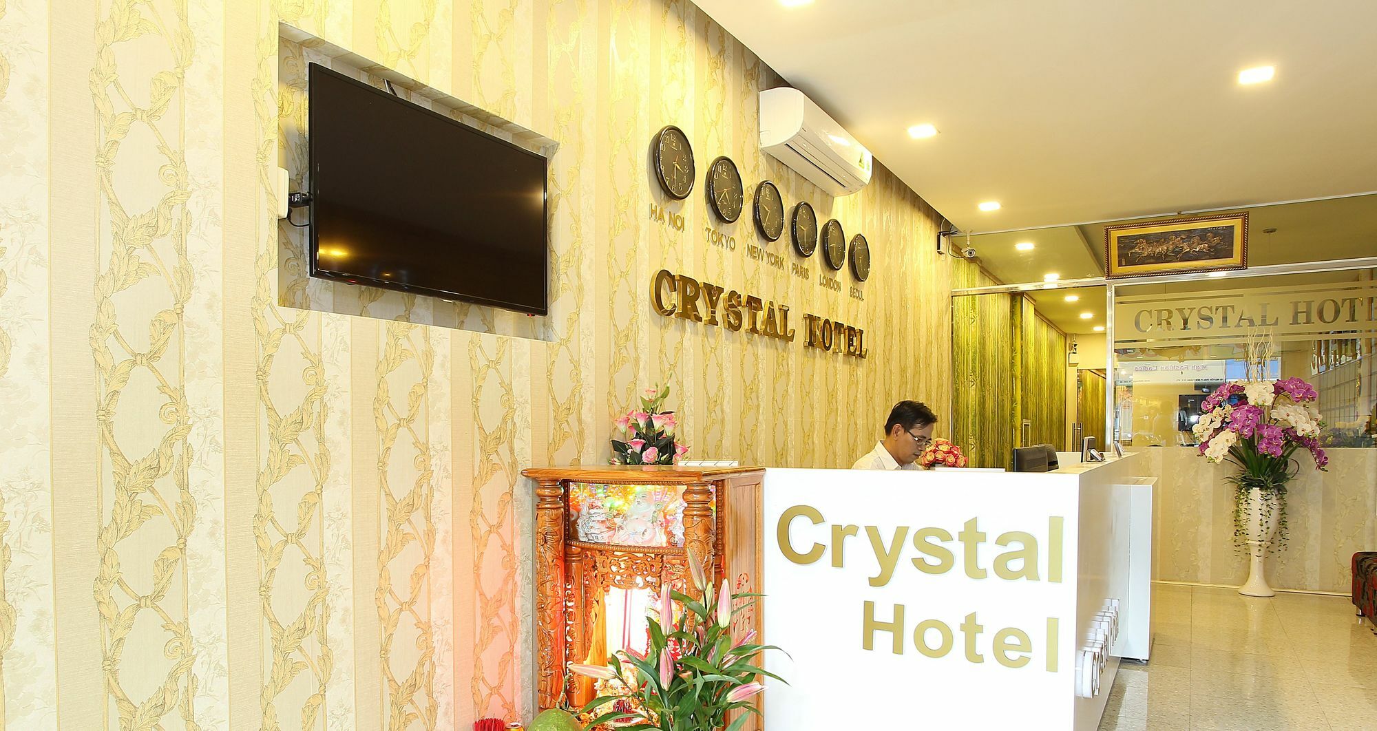 Saigon Crystal Hotel Ho Či Minovo Město Exteriér fotografie