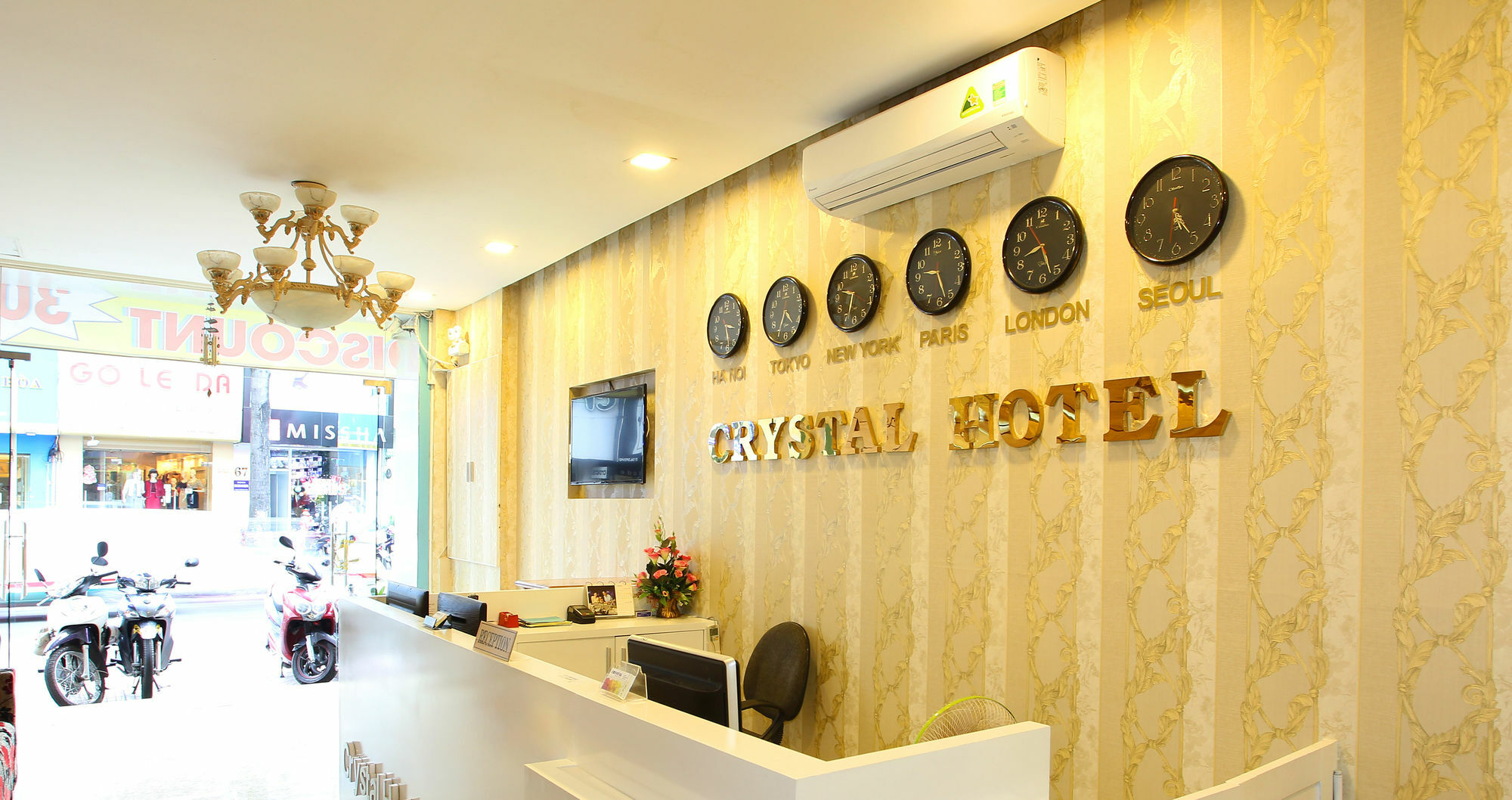 Saigon Crystal Hotel Ho Či Minovo Město Exteriér fotografie